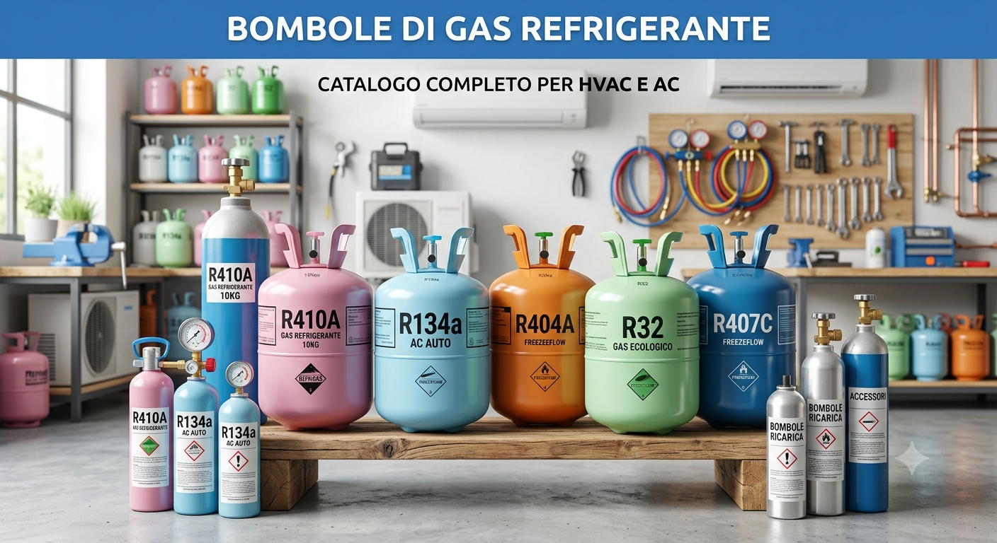 Bombole Gas Refrigeranti Online | Spedizione Gratis | Mebula - Mebula