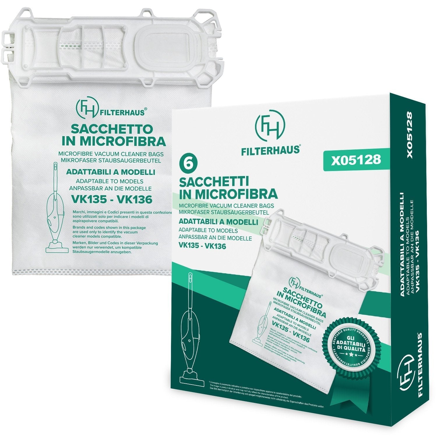 Sacchetti Compatibili per Folletto VK135 e VK136 in Scatola – Ricambi per Folletto su Mebula.it - Mebula